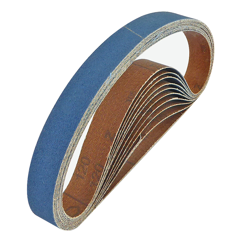 20mm x 520mm Zirconium Belt 60 Grit Pack of 10